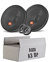 JBL Lautsprecher FüR Audi A3 8P - 16Cm Boxen System Einbauset TüR Front O. Heck