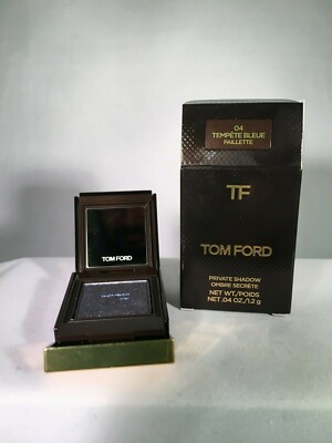 TOM FORD PRIVATE SHADOW PAILLETTE .04 OZ / 1.2 G ~04 TEMPETE BLEUE~