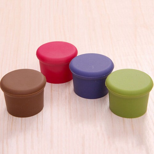 SILICONE TAPPO UNIVERSALE VETRO PLASTICA OLIO BOTTIGLIE SALSA MULTICOLORE pf - 第 3/8 張圖片