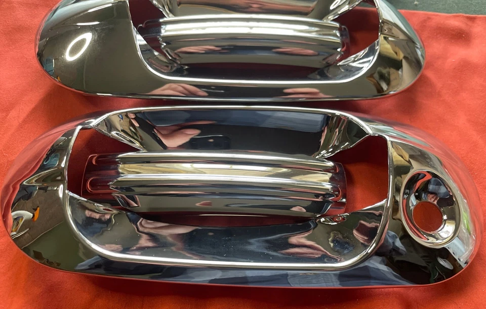 PARA FORD EXPEDITION LINCOLN NAVEGADOR CROMO 4 PUERTAS MANIJA CUBIERTAS 2003-2007 Llave Foto 2 de 4