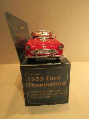 Superior Collectibles #SS5718W 1955 Ford Thunderbird 1:34 Scale