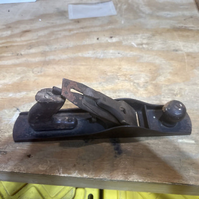 Antique  Wood Plane Unmarked  Used Made USA   (Shelf)