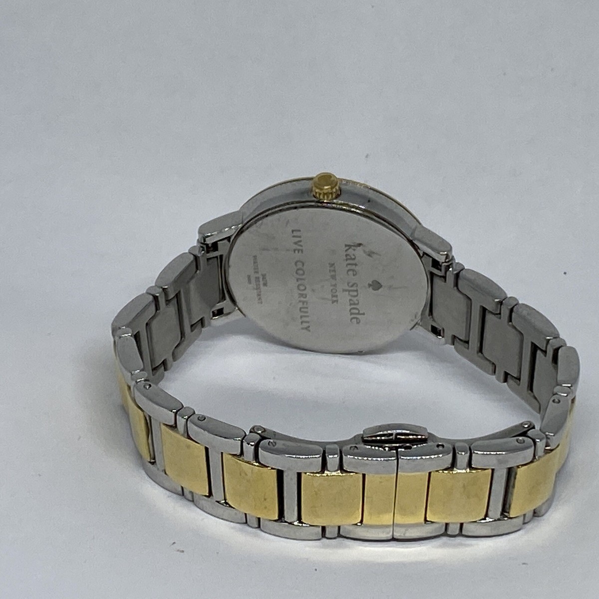 Kate Spade Gramercy 0005 Women\'s Stainless Steel Analog Dial Quartz Watch LJ420 Amazon.com: kate spade new york Women main image 2