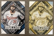 2022 Topps Fire - Gold Minted #8 Cedric Mullins (Base card included) 