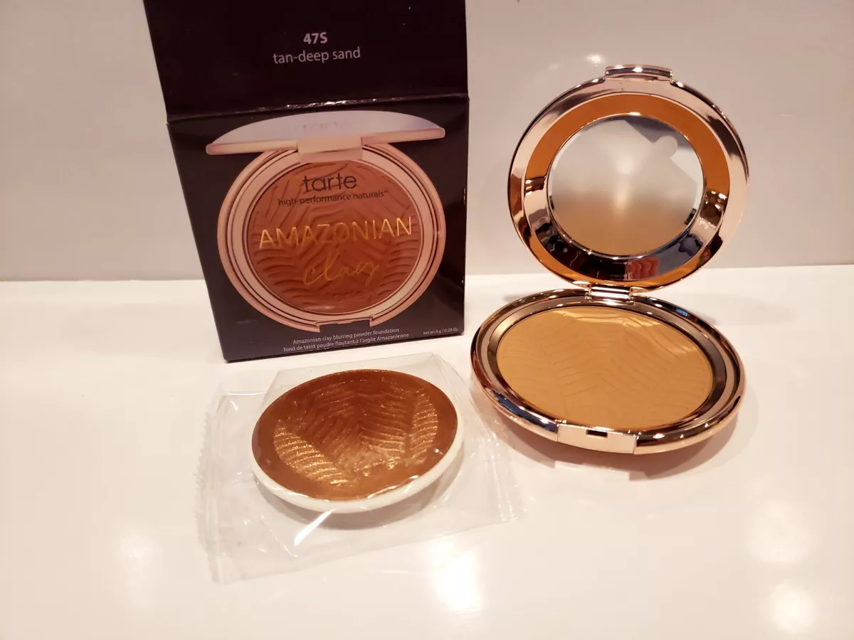 Tarte Amazonian Clay Blurring Powder Foundation 47S Tan Deep