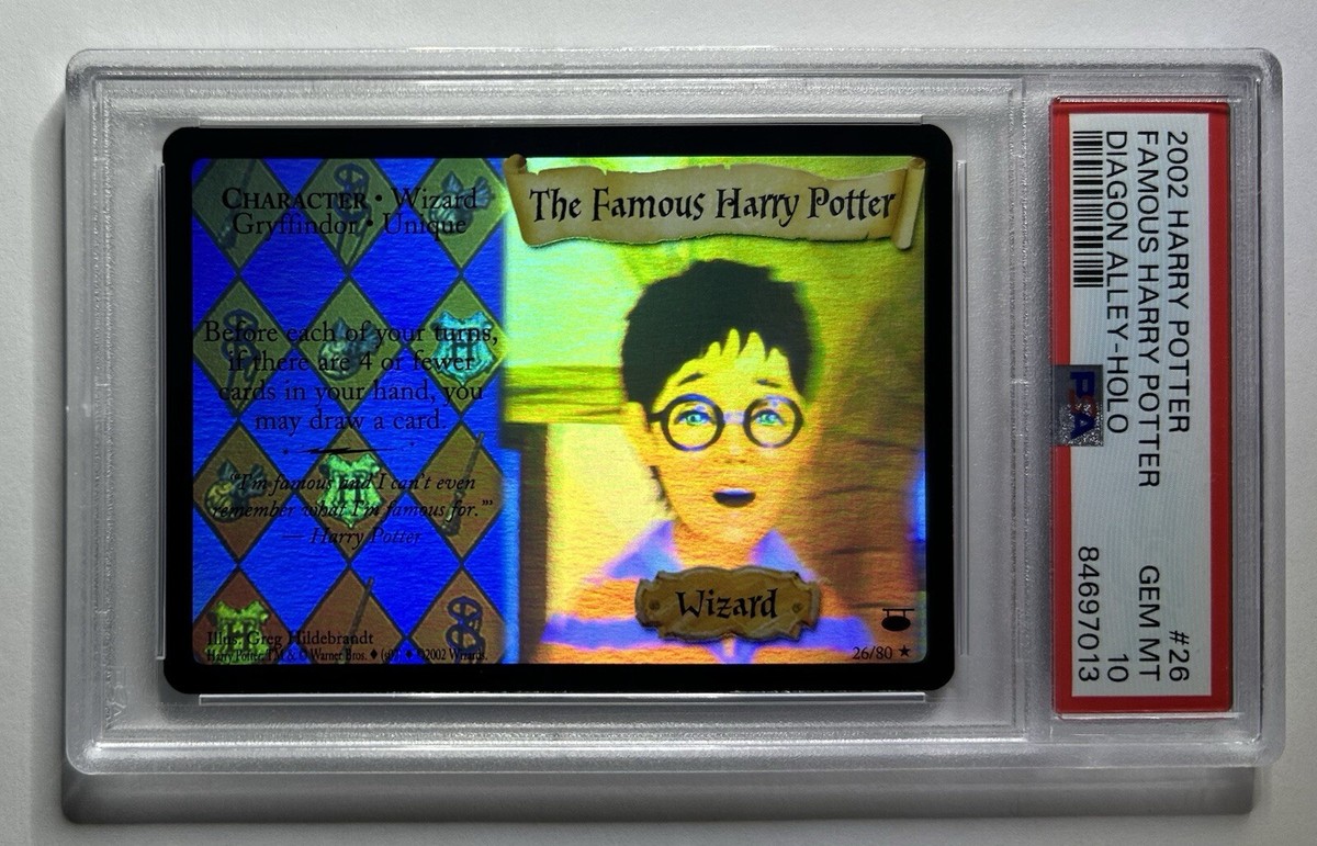 The Famous Harry Potter WOTC TCG Diagon Alley Holo Foil 26