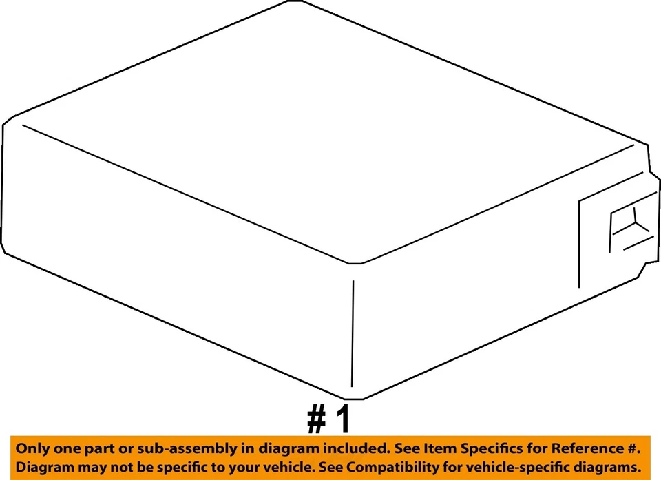 Used Tire Pressure Monitoring System (TPMS) Control Mod fits: 2009 Honda Pilot S - Image 4 of 4