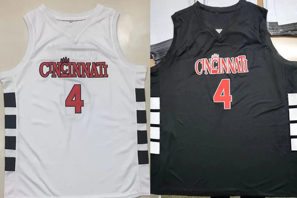 Custom Retro Kenyon Martin Basketball Jersey White Black Sewn Youth/Men S-6XL