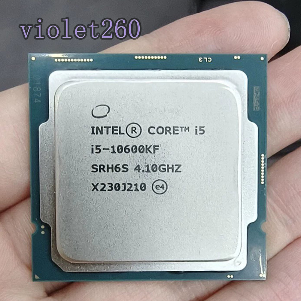 10Th Gen Intel Core i5-10600KF LGA-1200 CPU Processor 6-Core 10Th Gen Intel Core i5-10600KF LGA-1200 CPU Processor 6-Core