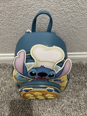 Loungefly Stitch Pineapple Pizza Mini Backpack | eBay display picture 2