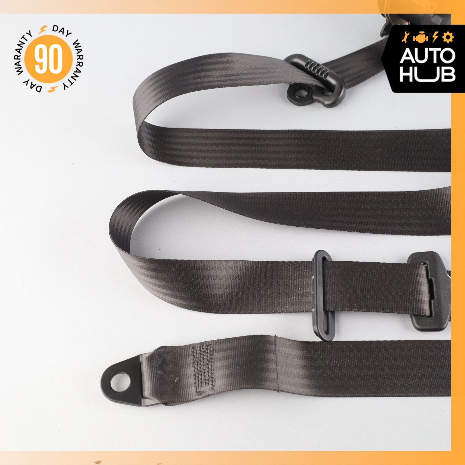 02-07 Maserati Coupe 4200 GT M138 Rear Right Passenger Side Seat Belt Black OEM