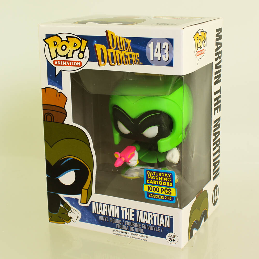 Funko Pop! Figura De Los Dodgers - Marvin El Marciano (Neon Lime) #143 (Excl) *Casi Nuevo*