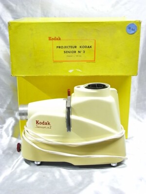 Projecteur De Diapositives Vintage Kodak Senior 1 A (fonctionne Sur Secteur)