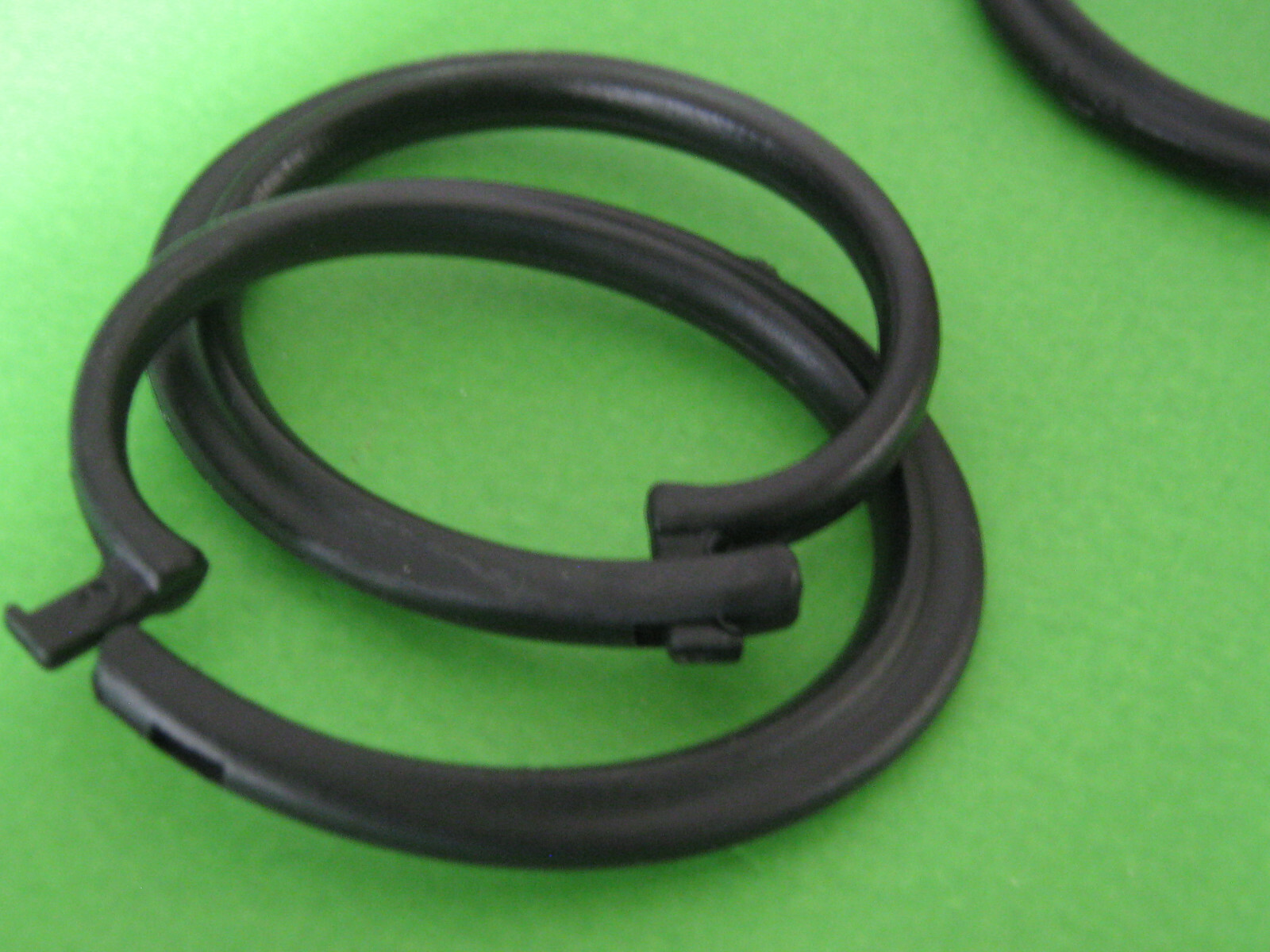 Hangers Black Plastic with Safe Lock for Gazebo Curtains / Mosquito