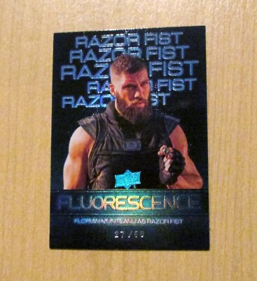 2024 UD Marvel Studios Cinematic BLUE Fluorescence Florian Munteanu F-32 27/50