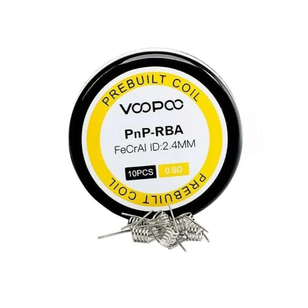 VOOPOO Prebuilt Wire 0.6 ohm For PnP-RBA PnP RBA 10 PCS Prebuilt Coil Wires  | eBay UK