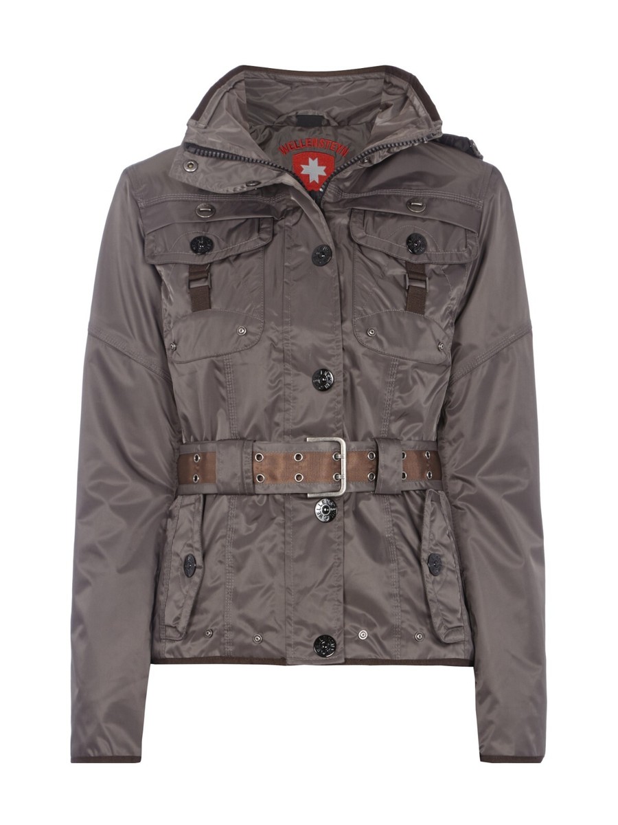 wellensteyn safari jacket Women chocolate titan Charcoal gray X