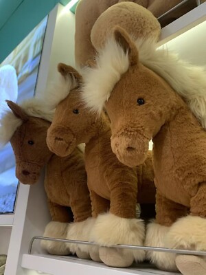 Jellycat Freya Pony 32cm Beige Plush Toy Brand New With Tags Dust