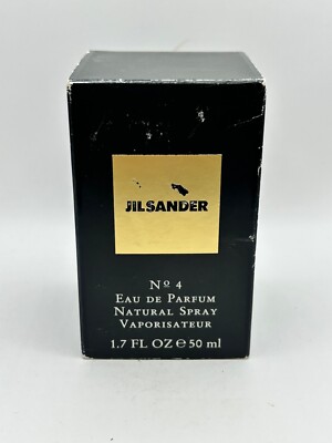 JILSANDER NO.4 CLASSIC 50ML EDP SPRAY (NEW WITH BOX)
