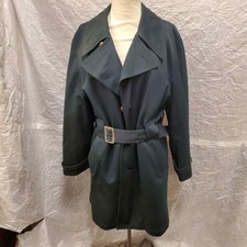 Vintage Harbor Master Women's 100% Wool Green Coat, Size 40 Reg