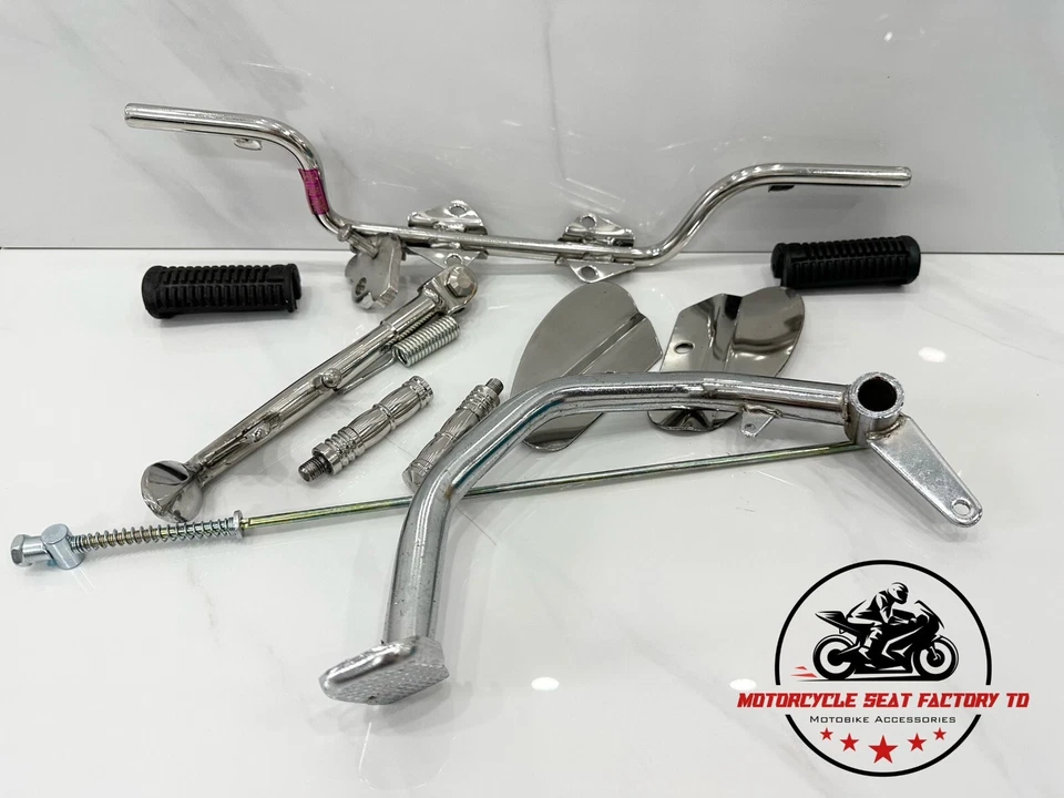 Honda SS50 CL50 CL70 CD50 S50 Guard, Rod, Brake, Foot Peg, Stand, Rear Footrest. - Image 2 of 4