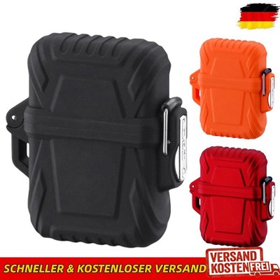 2Pcs Lighter Case Portable Lighter Pouch IP56 Waterproof Multi-Function for Men