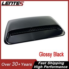 For 2018-2023 Jeep Wrangler Jl Glossy Black Decorative Engine Hood Cover Trim