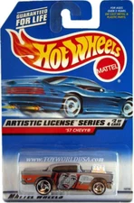 1998 Hot Wheels #730 Artistic License Series #2 '57 Chevy