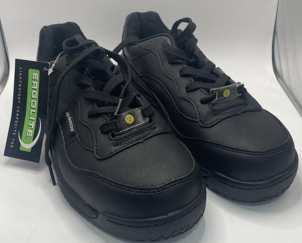 Nautilus Safety Footwear Womens N5037 Composite Toe Black NIB Size 8 | eBay