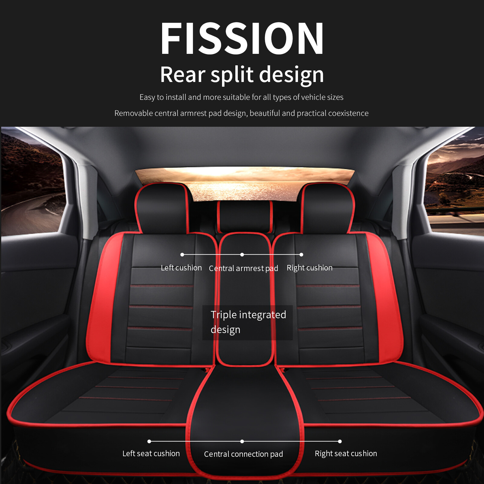 SUV Truck Car Seat Covers Full Set Front Leather 2/5 Seater For NISSAN Xterra eBay