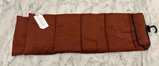 NWT STYLUS Puffer Pull Through Scarf ~ Spanish Brick ~ One Size ~ About 5’ Long