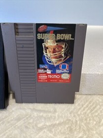 Tecmo Super Bowl -- NES Nintendo NFL Football Original Authentic Game Tested