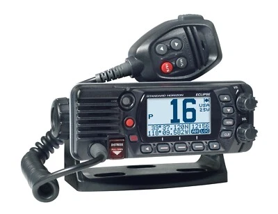 Standard Horizon VHF Marine Boot Radio Festmontage Eclipse Klasse D DSC NOAA 25W - Bild 1 von 4