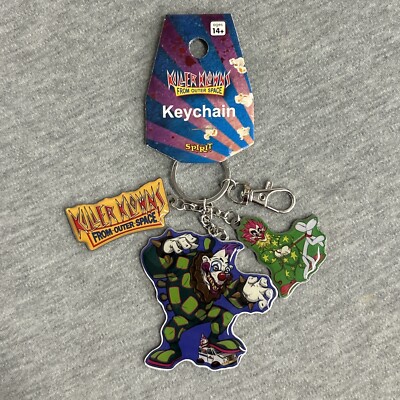 Killer Klowns from Outer Space Spirit Halloween Metal Keychain