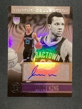 2020-21 Panini Illusions Trophy Collection Louis King Auto Sacramento Kings