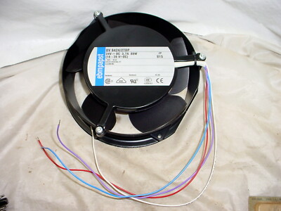 NOS Ebmpapst DV 6424/2TDP Cooling Fan 16-28VDC With Speed Control & Alarm QTY