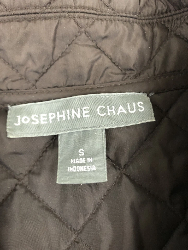 Josephine Chaus Mujer Talla Pequeña Marrón Ligero Chaqueta Botones Foto 2 de 4