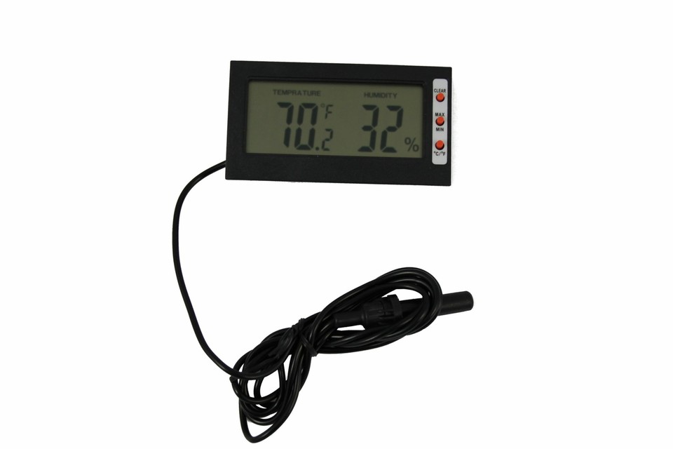 Reptile Thermometer Hygrometer DTH06 Lizard Gecko Snake Bearded Dragon