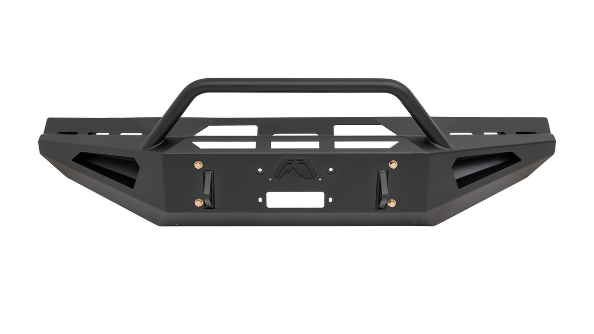 Fab Fours Red Steel Front Bumper Fits 94-02 Ram 2500 Ram 3500 DR94