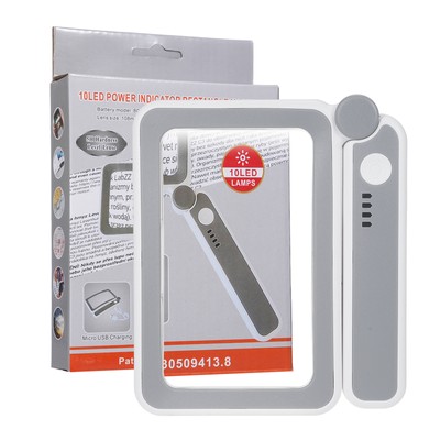 Handheld Magnifier 4X  for Reading Full Book Page Newspaper J2E4