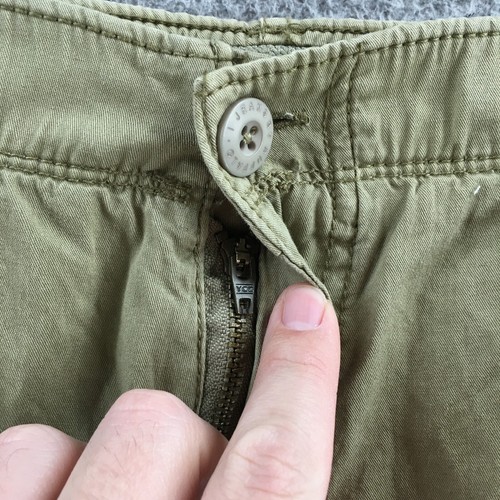 I Jeans By Buffalo Taylor Cargo Bermuda Shorts Mens 34 Green Zip Fly Pockets - Bild 3 von 18