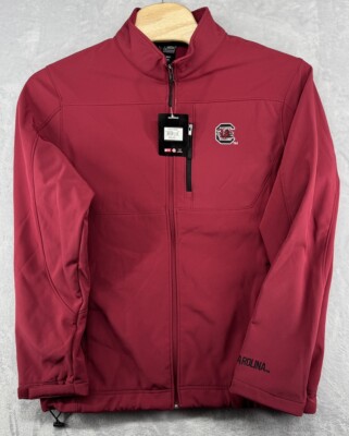 Colosseum South Carolina Gamecocks Garnet Full Zip Fleece Lined Jacket 2XL NWT
