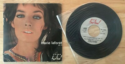 45 7'' FRENCH EP YEYE GIRL MARIE LAFORET AU COEUR DE L'AUTOMNE