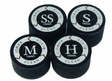 GENUINE KAMUI BLACK CLEAR 14 MM CUE TIPS