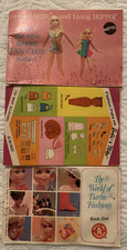 Lot of 3 VINTAGE BARBIE BOOKLET PAMPHLETS Good Condition, 1960's 70's