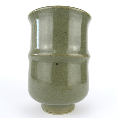 HORST KERSTAN Kandern Keramik Vase Seladon-Glasur Künstlerkeramik Art Pottery - Bild 4 von 8