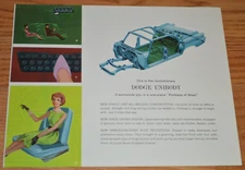1960 DODGE MATADOR POLARA UNIBODY ORIGINAL DEALER ADVERTISEMENT PRINT AD-60
