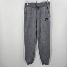 Nike Sportswear Club Fleece Joggers Mens Small Charcoal Grey Sweatpants 2131