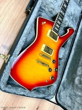 Ibanez Iceman IC420FMGB Cherry Sunburst Flame Maple Gold Limited w/ IC200C Case