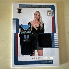 2025 WNBA Donruss Rookie Jersey Series Hailey Van Lith Chicago Sky RC